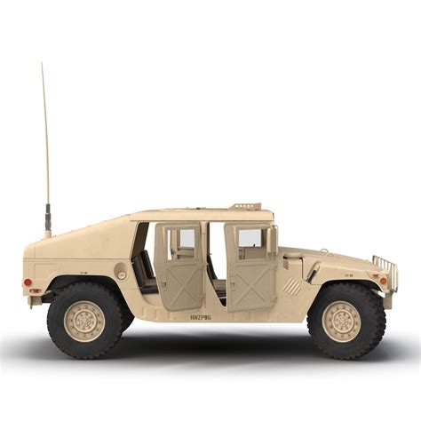 humvee desert 3d 3ds