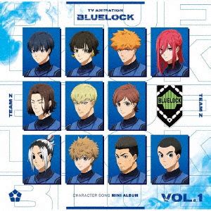 TEAM Z - BLUE LOCK CHARACTER SONG MINI ALBUM VOL. 1 - Japanese CD - Music | musicjapanet