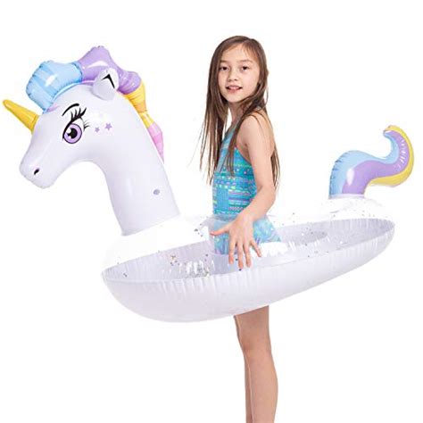 JOYIN Inflatable Unicorn Pool Float | Baby Floaties