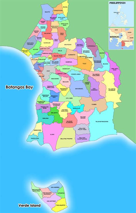 Batangas Port Map