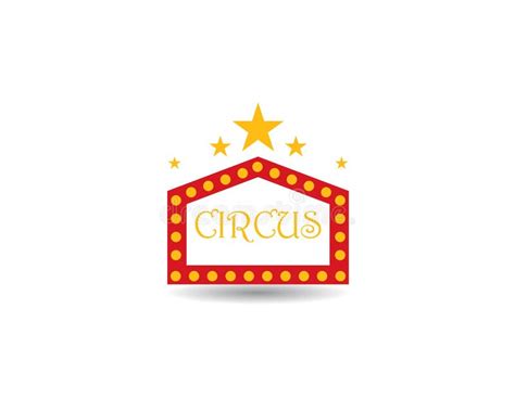 Circus logo template stock vector. Illustration of line - 141506472