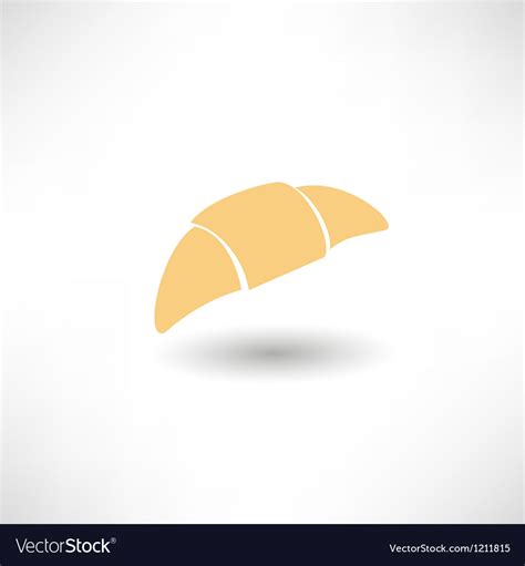 Croissant Royalty Free Vector Image - VectorStock