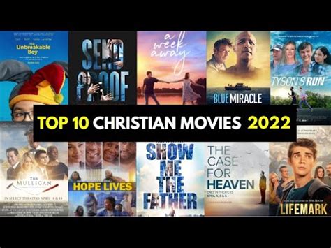 Top 10 Christian Movies 2022 - thejesusculture