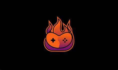 Fire gaming logo template vector 18857773 Vector Art at Vecteezy