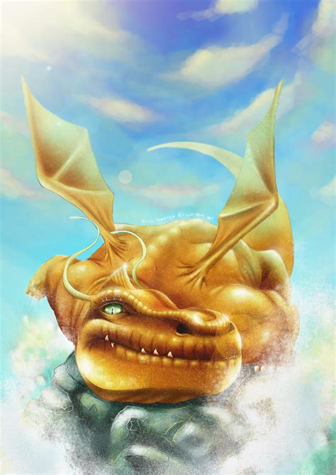 Dragonite Fan Art by a-barbosa on DeviantArt