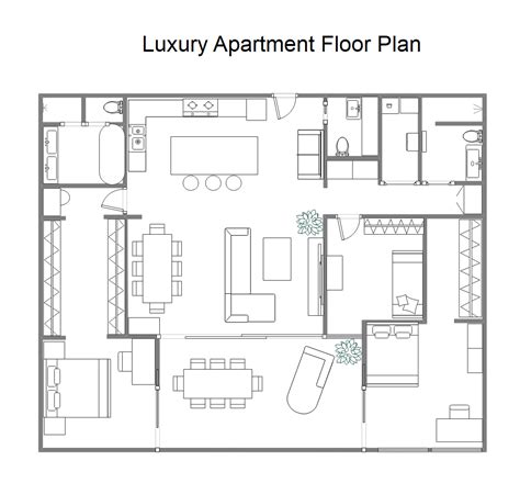 Modern Apartments Floor Plans Design | Floor Roma