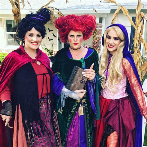 Sanderson sisters Hocus Pocus Costumes #sandersonsisters | Sister halloween costumes, Sanderson ...