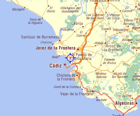 El Puerto de Santa Maria map