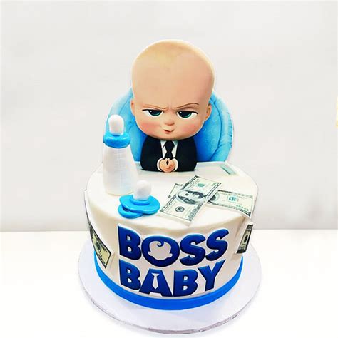 Buy Famous Boss Baby Fondant Cake Online - Order Now