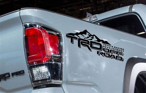 Toyota Trd Off Road Decals