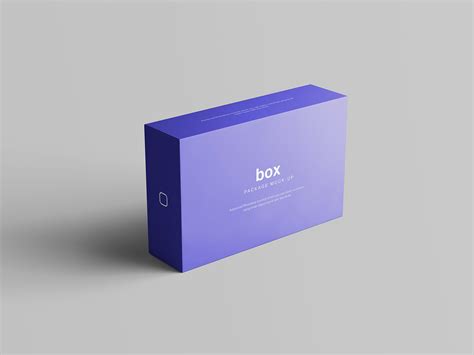 Box Packaging Mockup (PSD) on Behance