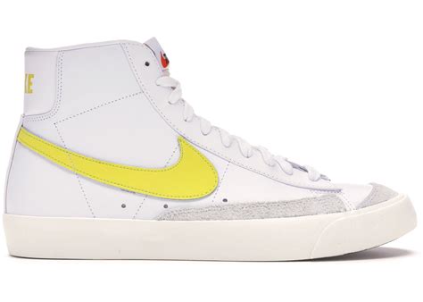 Nike Blazer Mid 77 Vintage Optic Yellow Men's - BQ6806-101 - US