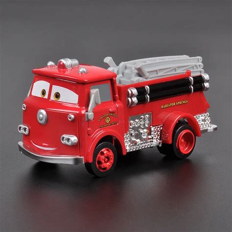 Aliexpress.com : Buy Disney Pixar Cars 2 Diecast Red Firetruck Metal Alloy Toys Car For Children ...