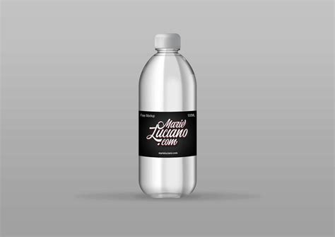 Free Plastic Water Bottle Mockup | Free Mockups, Best Free PSD Mockups - ApeMockups