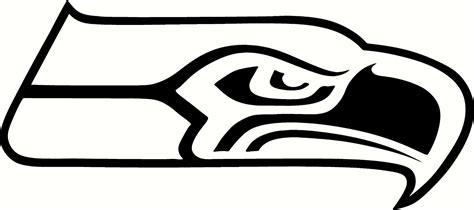 Black and White Seahawks Logo - LogoDix