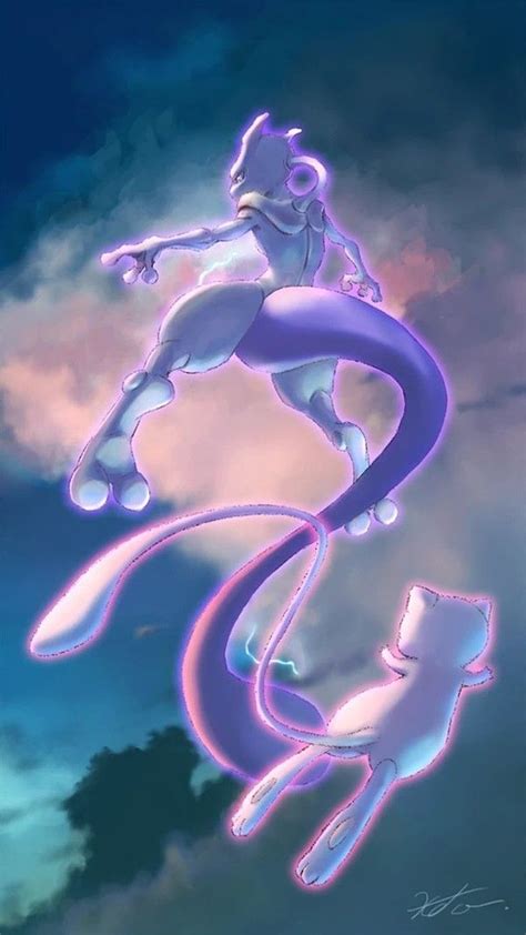 Mewtwo And Mew Wallpaper