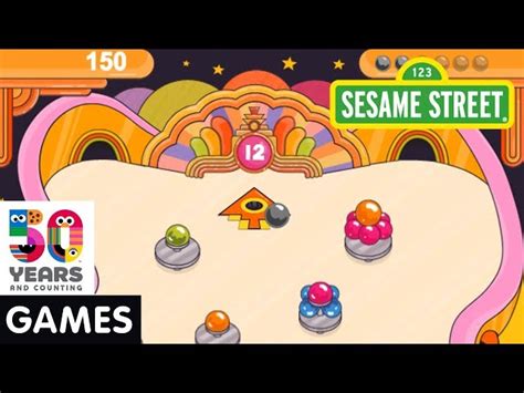 Sesame Street: Pinball Number Count | Games Video - Videos For Kids