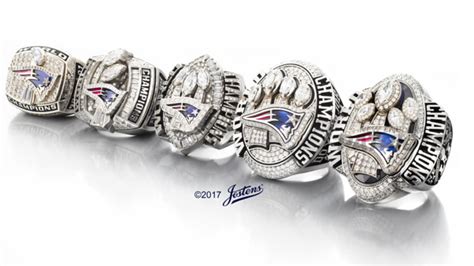 Patriots Presented with Super Bowl LI Championship Rings by Jostens