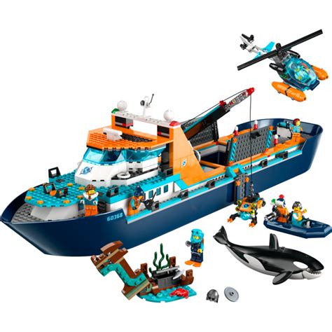 LEGO Arctic Explorer Ship Set 60368 | Brick Owl - LEGO Marketplace