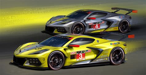 Yellow Chevrolet C8 Corvette Is Everything You Could Want From A Race Car | Carscoops