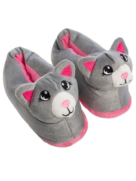 Chatties - Chatties Fuzzy Slippers For Kids Cute Stuffed Animal Slippers For Girls Kids Toddler ...