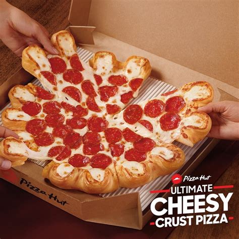 Pizza Hut's Ultimate Cheesy Crust Pizza Is Back for a Limited Time