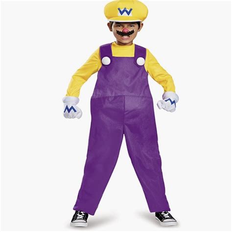 Wario Deluxe Super Mario Bros. Nintendo Costume | The Best Mario Products