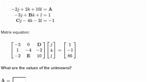 Use matrices to represent systems of equations (practice) | Khan Academy