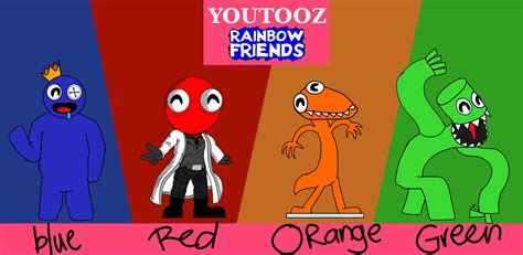 YOUTOOZ X RAINBOW FRIENDS IS COLOR 🔵🔴🟠🟢🌈👑 : r/Youtooz