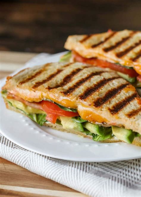 Veggie Panini {Simple, Cheesy & Delicious} | Lil' Luna