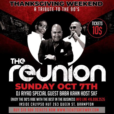 THE REUNION | Live Concert Event | Buy Tickets