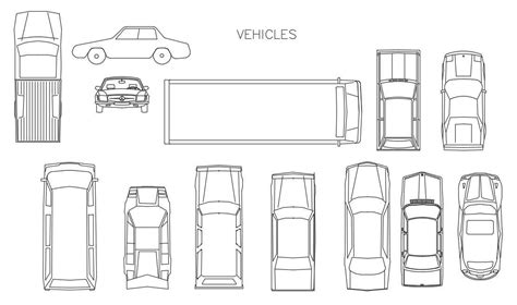 2D car designs are given in this AutoCAD drawing model. Download now ...