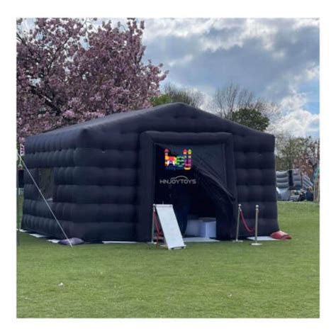 18x18FT Inflatable Night Club Tent Inflatable Cube Tent DJ Party Nightclub Tent | eBay