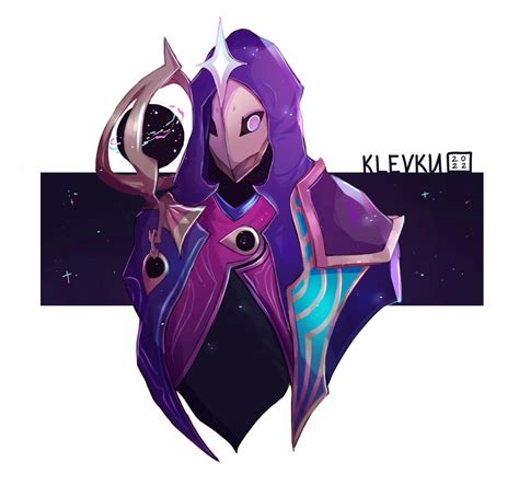 dark cosmic jhin // by klevku on DeviantArt