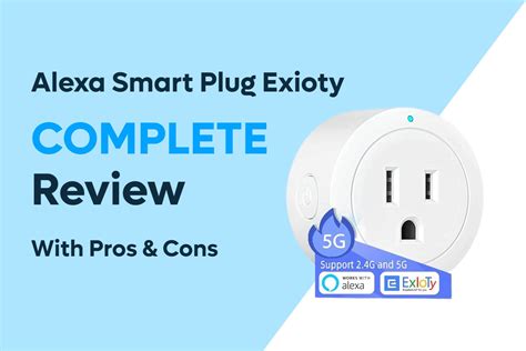 5GHz Smart Plug Review: Alexa Exioty Smart Plug