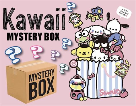 Kawaii Mystery Box Kawaii Surprise Box Personalized Box Kawaii | Etsy