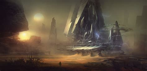 Alien Ruins 01 by regnar3712 on DeviantArt