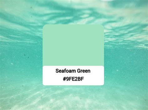 Everything You Should Know About Seafoam Green | Fotor