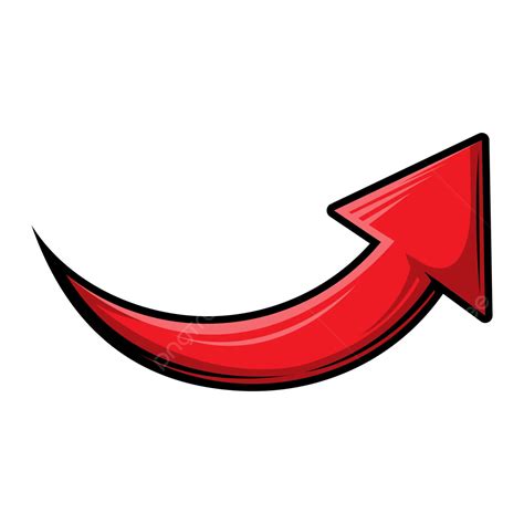 Red Arrow Sign Icon Vector, Sign, Arrow, Red PNG and Vector with ...