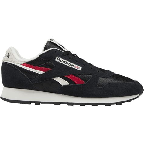 Buy Reebok Classic Leather - Black / Chalk / Red online