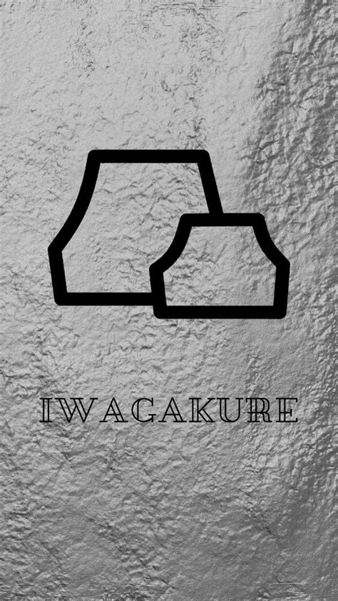 'iwagakure' Poster by Bubble Art Bob Displate Naruto, Naruto clans ...