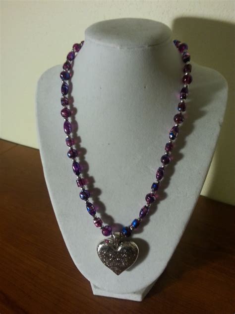 Purple Heart Necklace Item#:N056 SOLD