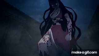 Nezuko Vs Daki Full Fight | Demon Slayer 4K on Make a GIF