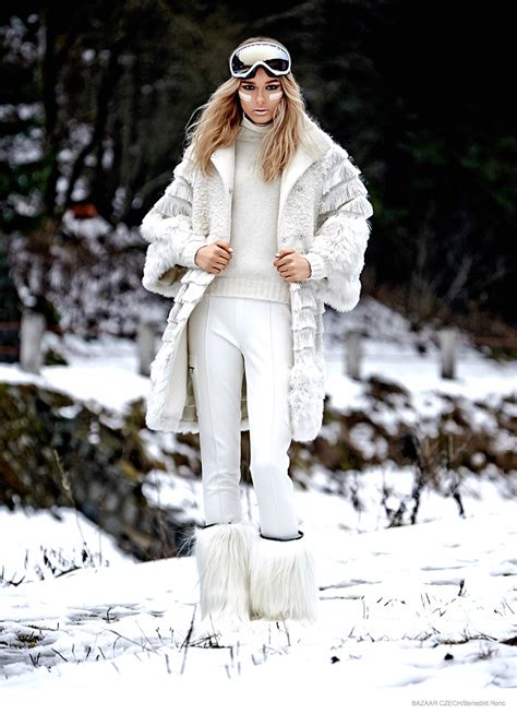 Henrieta M Sports Snow Day Fashion for Bazaar Czech by Benedikt Renc – Fashion Gone Rogue