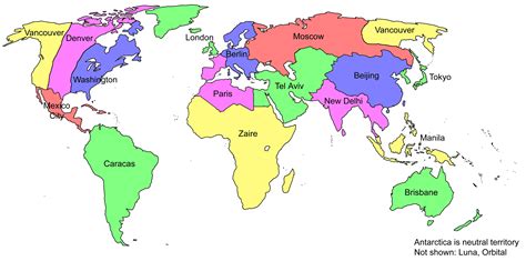 Discover the World Map with Country Names