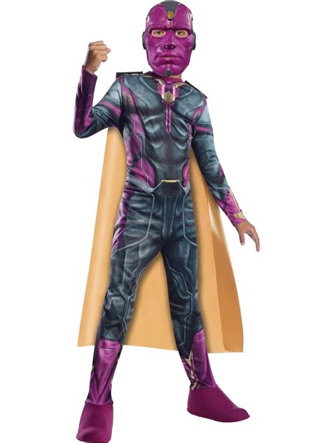 Kid's Boys Marvel Vision Avengers 2 Costume - Walmart.com - Walmart.com