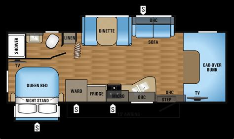 8 Photos Class C Motorhome Floor Plans And View - Alqu Blog