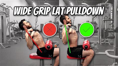 3 Wide Grip Lat Pulldown Mistakes & How To Correct Them