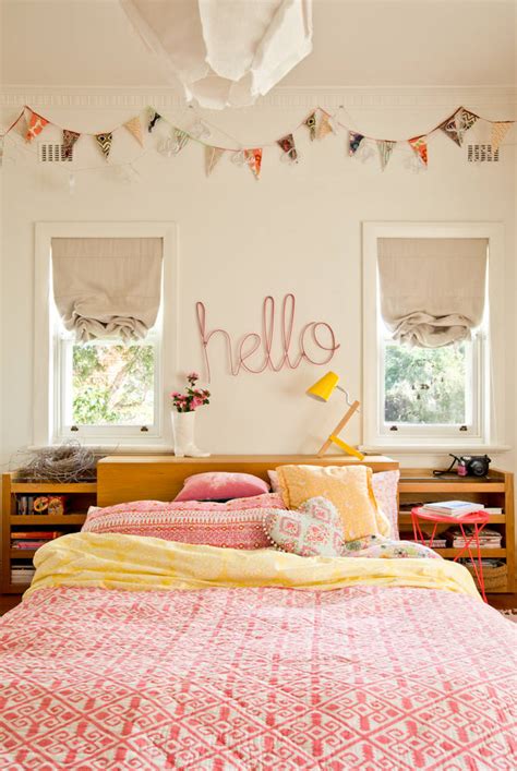 Pink And Yellow Bedrooms Cottage Bedroom | atelier-yuwa.ciao.jp