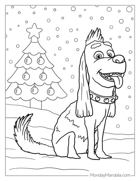 Grinch Dog Coloring Pages